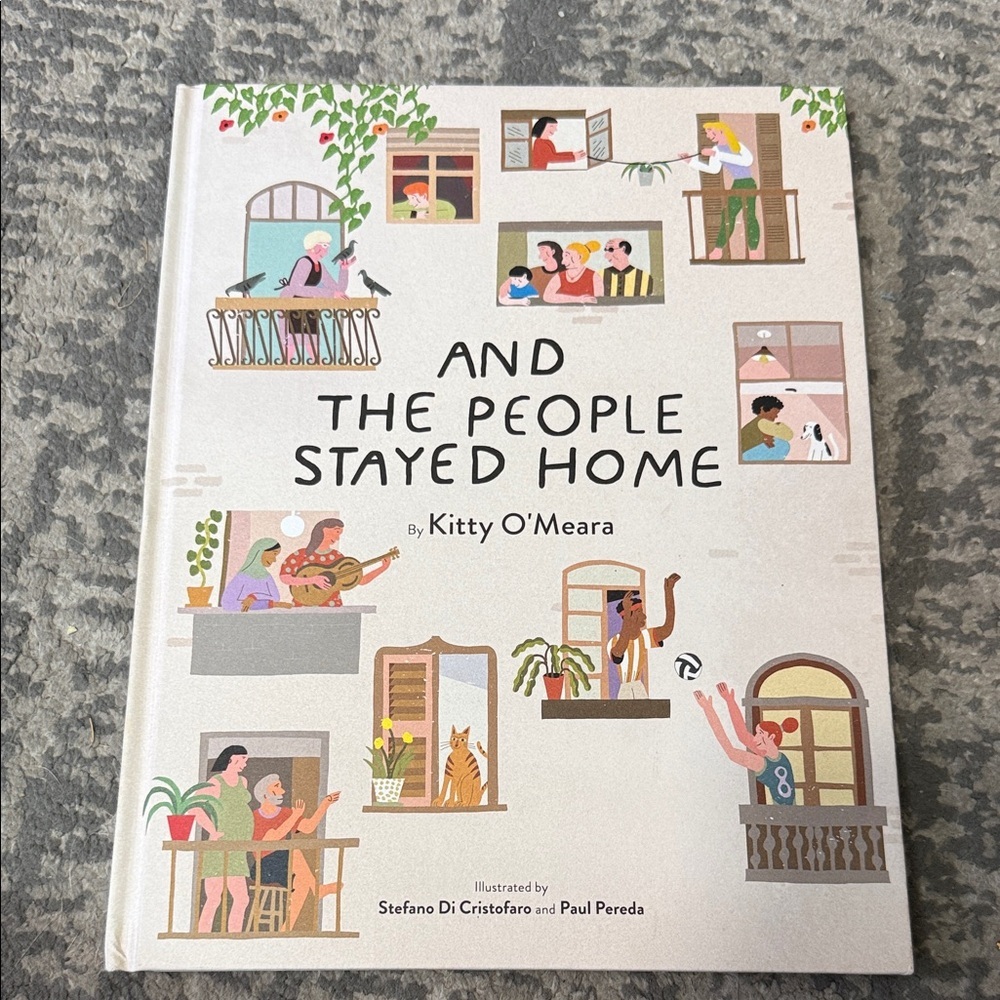 Illustrated Book 'And the People Stayed Home' by Kitty O'Meara